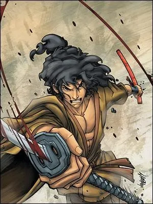 Quel anime met en scène une kunoichi (femme ninja), un moine voyageur et un rônin solitaire (samouraï sans maitre) ?