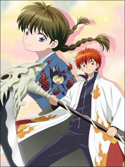 Sur cette image tirée de l'anime "Rinne", qui est justement Rinne ?