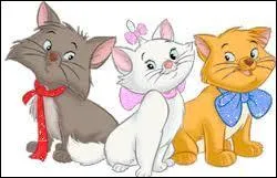 Dans les "Aristochats", Duchesse a trois chatons dont deux mâles qui s'appellent Toulouse et Berlioz. La troisième est une femelle et elle se prénomme :