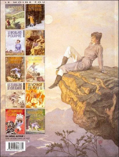 Il est l'auteur de la bande dessinée "Le moine fou" !