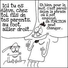 «A ce moment-là, arriva un jeune garçon ensanglanté.» La fonction grammaticale du groupe «un jeune garçon ensanglanté» est COD du verbe arriva.