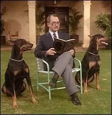 Dans la série télévisée "Magnum", comment s'appellent les deux fidèles et obéissants dobermans de Higgins ?