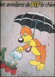 Créé en 1948, "Pif le chien" est un personnage de bande dessinée apparu dans un grand journal quotidien français. Il s'agit de :