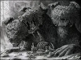 Dans la mythologie grecque, que garde Cerbère, le redoutable et monstrueux chien à trois têtes ?