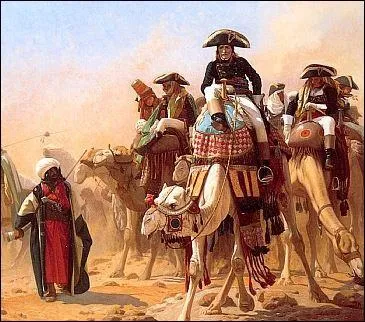 1798 : départ pour la Campagne d'Egypte. Une expédition...