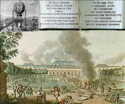 Les 27 et 28 Avril 1789, une émeute éclate dans la de la manufacture royale de papiers peints Réveillon. Ce sont les prémices à Paris de la Révolution française. Mais, dans ce lieu, un autre événement s'est déroulé.
Que s'est-il passé ?