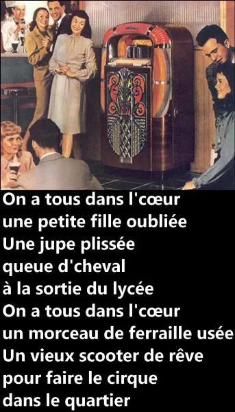 Qui est l'interprète de cette chanson de 1977 ?