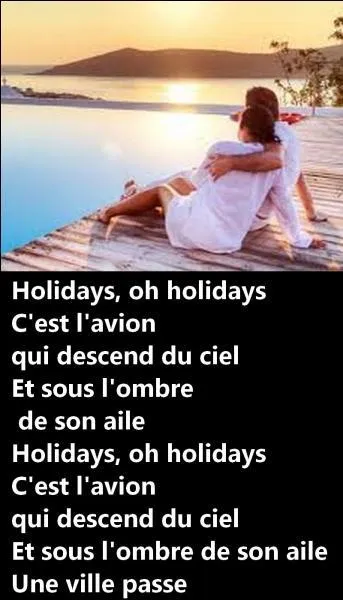 Qui est l'interprète de cette chanson de 1972 ?