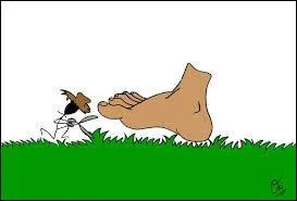 Si vous devancez ou prenez de vitesse quelqu'un que faites-vous ?