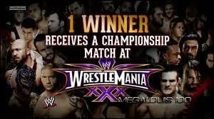 Qui gagna le Royal Rumble Match 2014 puis aura un match de championnat à WrestleMania XXX (30) ?