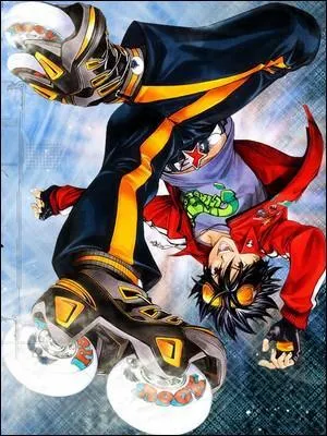 Les héros de ce manga utilisent des rollers modifiés avec un moteur. C'est dans :