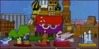 Les Simpson ne pouvaient pas rater la cathédrale Saint-Basile, qui se trouve...