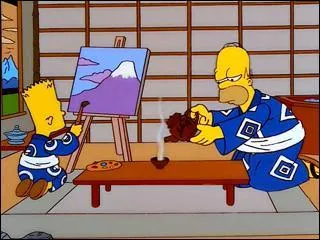 Homer et Bart firent alors une petite escapade...