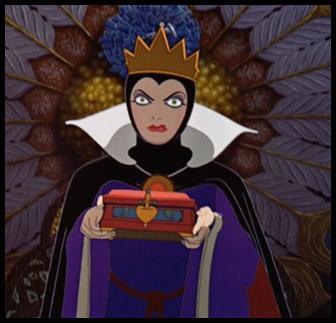 De quelle actrice des années 20 s'est inspiré Walt Disney pour créer la silhouette et le visage de la méchante Reine ?