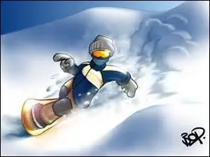 C'est une planche qui vous fait surfer.