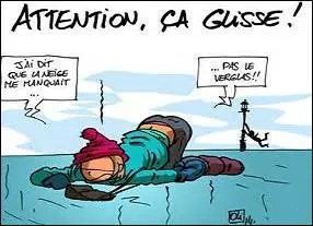 Le panneau qui indique le risque de ------ est ------.