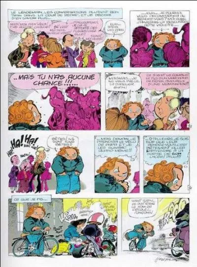"Bidouille et Violette" est une série de bande dessinée créée Bernard Hislaire qui raconte les aventures de deux jeunes amoureux. Dans quel périodique cette bande dessinée a-t-elle été publiée ?