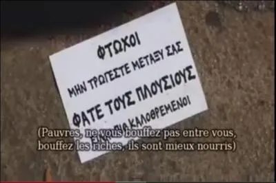 Que faites-vous si vous vous querellez ? (Agrandissez l'image) ;-)