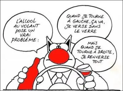 Lorsque vous êtes pompette voire plus, vous avez...