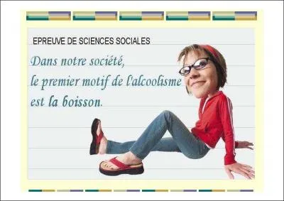 Tirée d'un futur énarque (faute d'orthographe incluse), cette perle au sujet du poète maudit, Paul Verlaine : Paul Verlaine est connu pour ses romans tel que ...