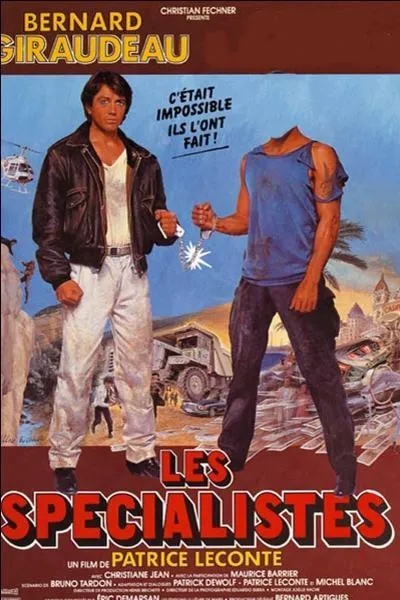Il joue le rôle de Paul Brandon dans "Les spécialistes" film de Patrice Leconte sorti en 1985. Quel est le nom de l'acteur qui joue à ses côtés ?