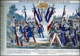 Quelle est la période correspondant à la proclamation de la Seconde République ?