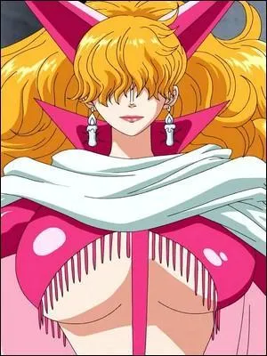 La gardienne en chef d'Impel Down dans &laquo;&nbsp;One Piece&nbsp;&raquo; a une grosse frange orange qui lui couvre les yeux ! Elle s'appelle :