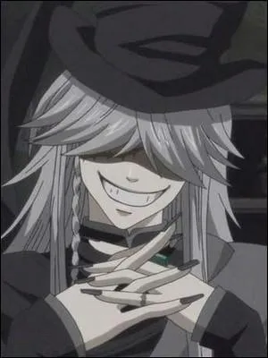 L'&eacute;norme frange de ce personnage de &laquo;&nbsp;Black Butler&nbsp;&raquo; lui sert &agrave; cacher ses yeux de Shinigami. Il se nomme :