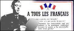 Quel jour de quel mois de quelle année a eu lieu l'appel du général Charles de Gaulle ?