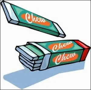 Durant quelle période le chewing-gum a-t-il fait son apparition en France ?