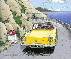 Qui parle de la route des vacances dans sa chanson "National 7" ?