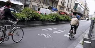 Strasbourg est la ville française qui compte le plus de pistes cyclables.