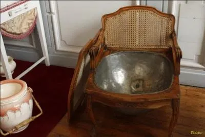 Quel est le nom de ces chiottes apparus, chez les nobles, au XVIe siècle ?