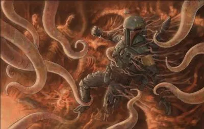 Quel personnage est tombé dans la gueule du Sarlacc ?