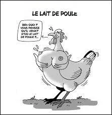 Le "lait de poule" est une boisson traditionnellement dégustée lors de la période hivernale. Lequel de ces ingrédients ne rentre pas dans sa composition ?