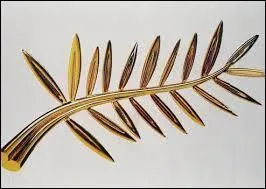 Lors de quel festival peut-on recevoir une Palme d'or ?