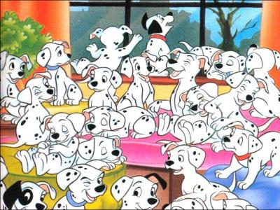 D'après le titre du film, combien y a-t-il de dalmatiens dans l'uvre de Disney ?