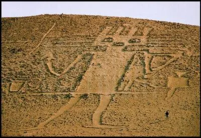 Dans quel désert, le plus aride du globe, devez-vous vous rendre pour admirer ce géoglyphe ?