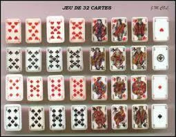 Cartes deux-trente de jeu un comporte d'as combien ? ... (lire la question à l'envers.)