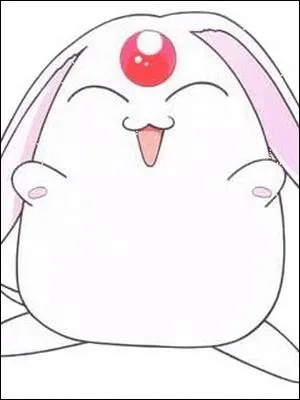Voici Mokona, la mascotte de :