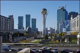 Quelle est la capitale du Kazakhstan ?