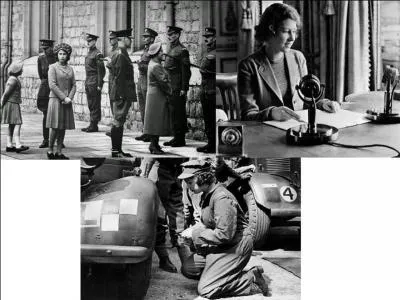 Allons en Grande-Bretagne ! Cette personne, bien que n'ayant pas combattu, participa au conflit par un discours adressé aux enfants. A 18 ans, elle devient conseiller d'état de son pays. Plus tard, cette personne rejoindra les services auxiliaires de l'armée.
Qui est cette personne ?