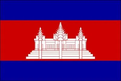 Le monument situé au centre de ce drapeau est joli. Mais quel pays a ce drapeau comme emblème ?