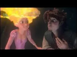 Après avoir sauté de la falaise, où Flynn et la princesse se retrouvent-ils coincés ?