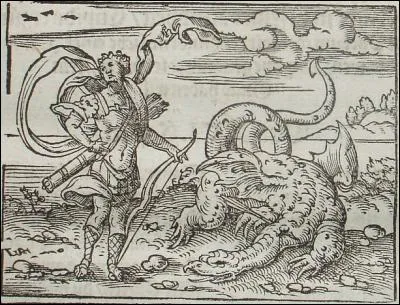 Fils de Gaïa ou d'Héra selon les traditions, ce monstre veillait sur l'oracle de Delphes.