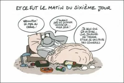Qui a dit : La femme est, selon la Bible, la dernière chose que Dieu a faite. Il a dû la faire le samedi soir, on sent la fatigue !