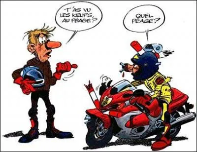 Citation de Patrick Timsit : La différence entre une auto et une moto, c'est que sur la moto ...