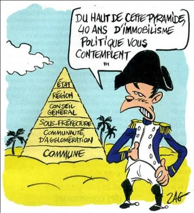 Citation d'Edgar Faure : Voici que s'avance l'immobilisme ...