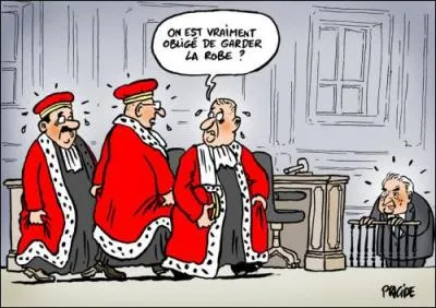 Citation d'André Santini : Saint-Louis rendait la justice sous un chêne, Pierre Arpaillange la rend ...