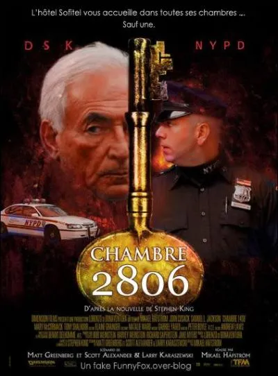 Cette fois c'est un ancien homme politique, DSK mais quel est le vrai nom du film de Stephen King ?